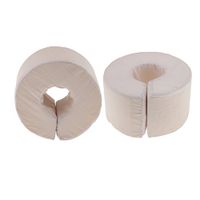 MonkeyJack 2 Pieces Adjustable Foot Hand Foam Elevator Cushion Leg Feet Safety Rest Elevation Support Pillow Pressure Bedsore Relief Cotton Cover