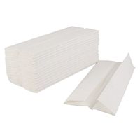 SafePro CFTW, White C-Fold Paper Napkins, Disposable Dispenser Hand Towels Napkins, 2400-Piece Case (Dispenser is Sold Separately)