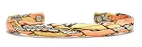 BillyTheTree Jewelry Light Sage - Sergio Lub Copper Magnetic Therapy Bracelet - Made in USA!| Size/Style| Polished - Small - Up to 6 inches