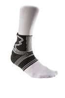 McDavid Elite Engineered Elastic Achilles Tendon Ankle Sleeve with Compression Ankle Support for Relief from Achchilles Tendonitis, L, BLACK