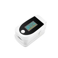 Funchic Color OLED Finger-tip P-u-l-s-e O-x-imeter with Audio Alarm & Pulse Sound for Home Healthcare, O-x-y-g-e-n Bar, Community Center (White)