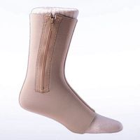 PRO Orthopedic #600Z Zipper Ankle Support, SMALL LEFT, BEIGE