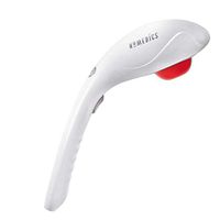 HoMedics, Cordless Percussion Body Massager with Soothing Heat Lightweight, Handheld, Ergonomic with 2 Intensity Settings and Rechargeable Battery
