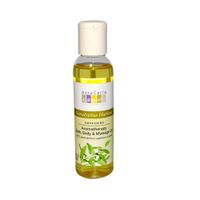 2 Packs of Aura Cacia Aromatherapy Bath Body And Massage Oil Eucalyptus Harvest - 4 Fl Oz