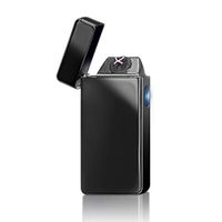 USB Lighter Dual Arc Rechargeable Flameless Windproof Electric Plasma