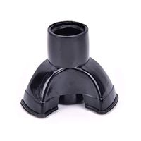3-Leg Anti-Skid Wear-Resisting Crutch Tips Walking Hiking Stick Replacement High Performance Cane Pad, 3/4 Inch (19mm)