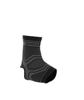 Shock Doctor Ankle Brace Support Compression Sleeve (1 Sleeve). Best for Ankle/Foot Instability Swelling, Arthritis, Tendonitis, Joint Pain, Sprains, Recovery, Achilles Tendon and Arch Support, Large, Grey/Black