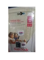 SanDisk Ultra 64GB microSDXC UHS-I Card with Adapter (2 pack)