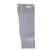 Copper Wear Supportive Athletic Compression Elbow Sleeve, Large - Gray