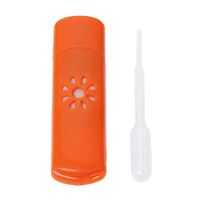Tebatu USB Car Essential Oil Diffuser Humidifiers, Mini Essential Oil Diffuser for Office Home Spa Yoga 7x2.2cm