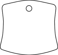 Orfit Classic Precuts, Gauntlet Immobilization Splint, 1/12" Micro Perforated - Medium - 1 Each / Each - 24-5660-1