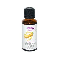 NOW Essential Oils, Ylang Ylang Extra Oil, Comforting Aromatherapy Scent, Steam Distilled, 100% Pure, Vegan, Child Resistant Cap, 1-Ounce