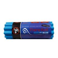 Thera-Roll Blue Textured Roller w/Ridges, Medium, 7" x 18"