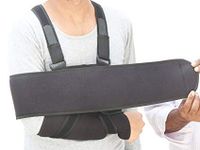 WC_Arm Sling Universal Shoulder Immobilizer Rotator Cuff Support Brace Shoulder Support Band with Adjustable Strap for Clavicle Collar Bone Dislocation Subluxation Shoulder stabilizer-Universal