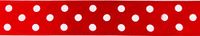 Creative Party Polka Dot Cake Ribbon Red
