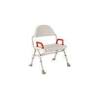 XSWZAQ Medokare Shower Stool with Padded Seat - Shower Seat for Seniors with Tote Bag, Shower Bench Bath Chair, Handicap Shower Seats for Adults