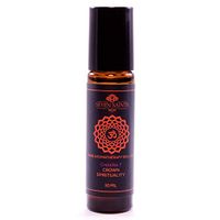 Chakra Balancing 100% Pure Aromatherapy Roll On Essences Pure Therapeutic Grade Essential Oils Root, Sacral, Solar Plexus, Heart Chakra, Throat Chakra, Brow Chakra (Crown Chakra 7)