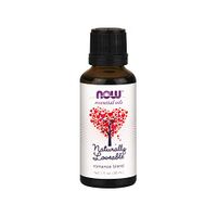 NOW Essential Oils, Naturally Loveable Oil Blend, Romantic Aromatherapy Scent, Blend of Pure Essential Oils, Vegan, Child Resistant Cap, 1-Ounce