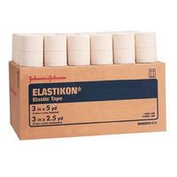 Johnson & Johnson Elastikon Tape - 2" X 5 Yard Tape - 6 Per Box