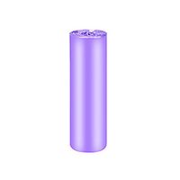 Slendima 100 Pcs Solid Color Disposable PE Trash Bags,Home Office Thickened Garbage Rubbish Waste Trash Bags Purple