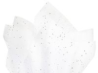 White Glitter Tissue Paper Squares, 10 Sheets, Premium Gift Wrap and Art Supplies for Birthdays, Holidays, or Presents by A1 Bakery Supplies, Large 20 Inch x 30 Inch HIGH Quality Paper Made in USA