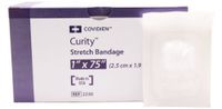Curity Sterile Gauze Stretch Bandages 1" x 75" - Box of 12