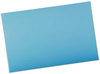 Rolyan Splinting Material Sheet, Ezeform, Blue, 1/8" x 24" x 36", Solid, Single Sheet