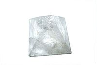 Natural Crystal Quartz Pyramid Approx. 1.5" Earth Elements Reiki Symbol Pentacle Gemstone Healing Vastu Chakra Balancing Pyramid Good Luck Image is JUST A Reference