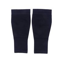 Healifty Open Toe Compression Socks Medical Compression Stockings 30-40mmhg Open Toe Toeless Knee High Calf Compression Sleeve for Swelling Varicose Veins Edema (Black, Size M)