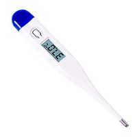 Jlong Digital Body Thermometer, Waterproof Adult Kids Oral Temperature Thermometer, LCD Screen Temperature Measurement