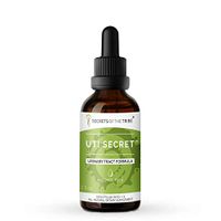 Secrets Of The Tribe - UTI Secret, Urinary Tract Formula, Herbal Supplement Blend Drops Alcohol-Free Liquid Extract (2 fl oz)