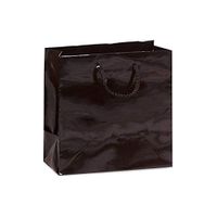 Black Gloss Jewel Gift Bags 100 6-1/2x3-1/2x6-1/2"