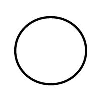 Rena Tabs / Wafer Seals, 13/16" Circle, White Paper, for L-324, TL-100, L-326, L-250, L-350, Box of 30,000 (fanfolded)