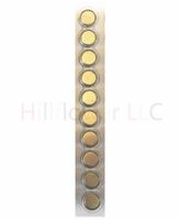 Hillflower 20 Piece AG13 LR44 LR1154 G13 357A Bulk 0% Hg 1.5V Long Duration Alkaline New Battery