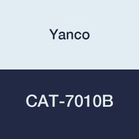 Yanco CAT-7010B Catering Party Plate, 9.5" Diameter, Melamine, Black Color, Pack of 24