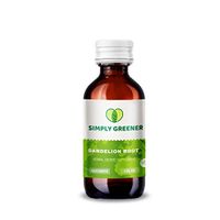 Simply Greener Dandelion Root Tincture Alcohol-Free Extract, Organic Dandelion (Taraxacum Officinale) (2 FL OZ, with Dropper) Plastic-Free