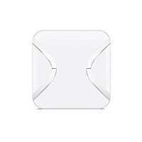 XSWZAQ Scales Digital Weighing Bathroom Scales Body Weight Scale with 8mm Tempered Glass, Body Measuring Tape, Backlight Display, 28st/150kg/400lb