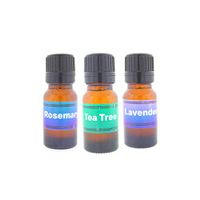 Acne and Skin Irritation Trio: Tea Tree Oil, Lavender, Rosemary Essential Oils | Soothes & uplifts the mind; inner peace; eases stress; promotes mental clarity; release negative thoughts