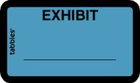 Tabbies 58091 Legal Exhibit Labels,"Exhibit",1-5/8-Inch x1-Inch,252/PK, Blue