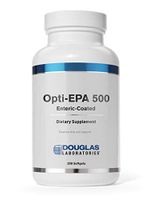 Douglas Laboratories - Opti-EPA 500 - Enteric-Coated to Support Brain, Eyes, Pregnancy and Cardiovascular Health - 250 Softgels