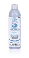 PowerGLOW Stainless Steel Polish & Cleaner Water-Based - 17.5 Ounce Aerosol, Case of 12