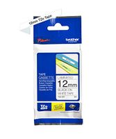 Brother Genuine P-touch TZE-231 Tape, 1/2" (0.47") Standard Laminated P-touch Tape, Black on White, Laminated for Indoor or Outdoor Use, Water Resistant, 26.2 Feet (8M), Single-Pack