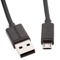 Insignia 3m (9.8 ft.) Charge-and-Play DualShock 4 microUSB Cable (NS-GPS4CC101-C)
