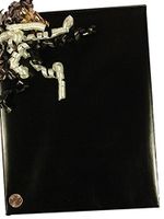 24" X 15' Black Gloss Gift Wrap