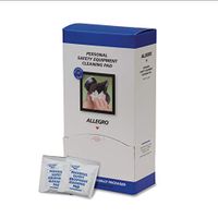 Allegro 3001 Alcohol-Free Respirator Mask Cleaning Wipes, Sold by the Box of 100 Wipes