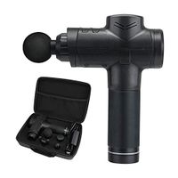 Brawdress Portable Massage Device for Full Body Handheld Deep Tissue&Muscle Massager Electric Massage Device Cordless Rechargeable Muslce Massage Device with 4 Massage Heads Hand Held Muscle Massager