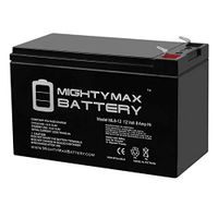 Mighty Max Battery 12V 8A Emergency Light Battery for General 01280 CF12V8 WKA128F Brand Product