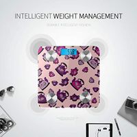 Colorful Kitchen Cups Weight Scales Most Accurate Weight Scale Bluetooth Body Scale Tracks 8 Key Compositions Analyzer Sync with Fitness Apps 400 Lbs