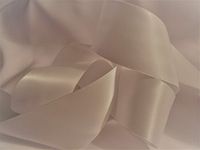 1.5" Wide - White Satin Holiday Ribbon - 10 Yards for Bows and Gift Wrapping