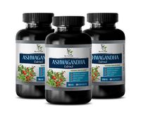 Anti inflammatory Immune Supplementation - ASHWAGANDHA Extract Premium Complex 770 MG - ashwagandha Natural Herbs - 3 Bottles 180 Capsules